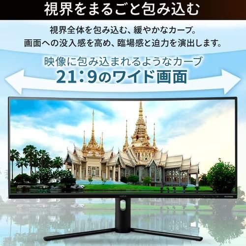 視界をまるごと包み込む
