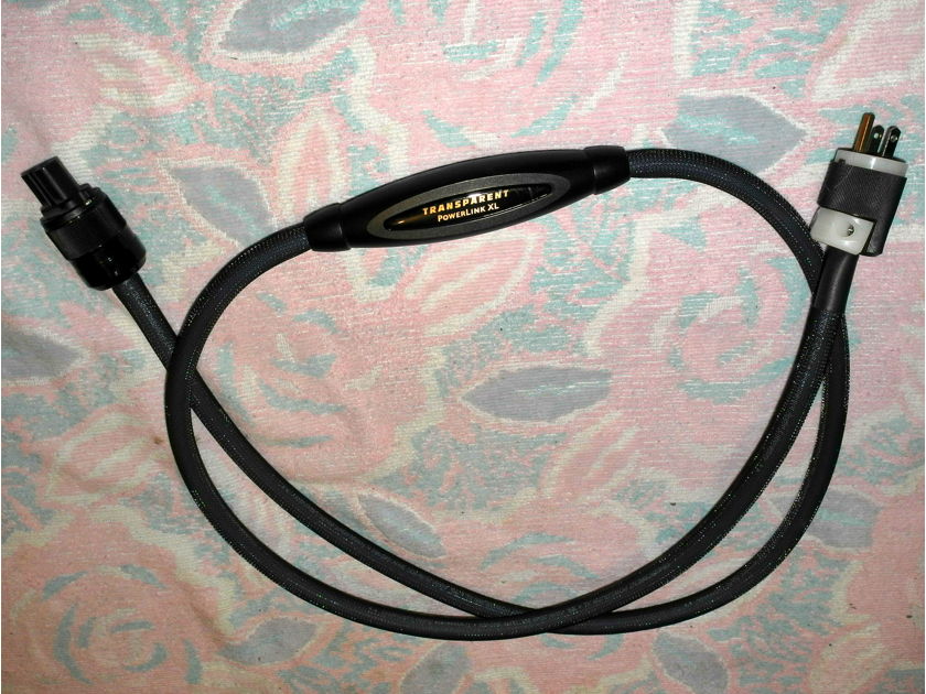 Transparent Audio Reference Powerlink XL 2m AC power cord--15A IEC end.