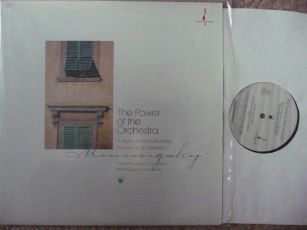 MOUSSORGSKY  - THE POWER OF ORCHESTRA  CHESKY LP EXCEL