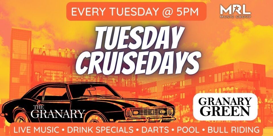 Tuesday Cruiseday at the Granary Green promotional image