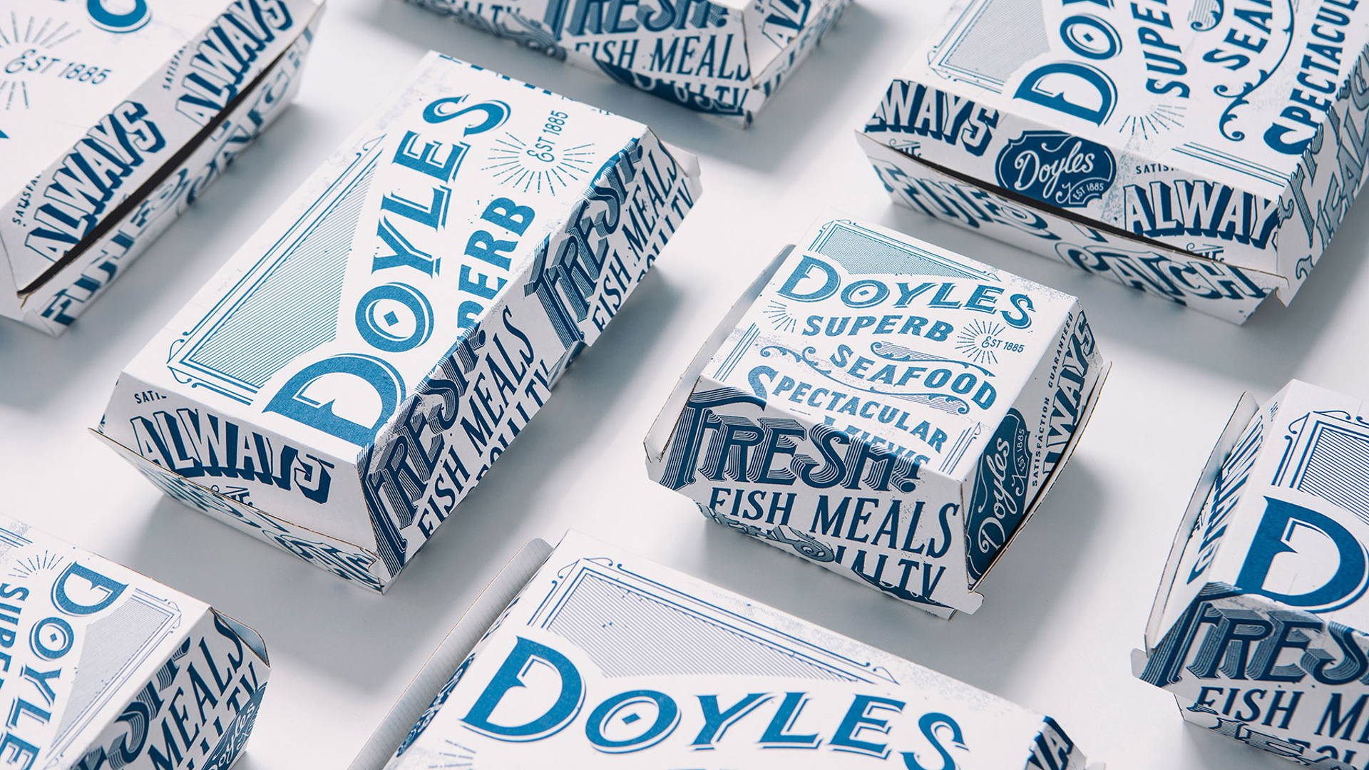Featured image for Doyles Seafood Comes With Packaging Inspired By Newspaper Headlines