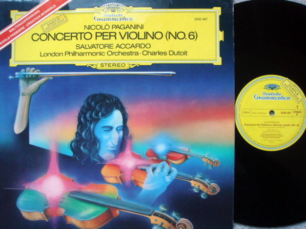 DG / ACCCARDO-DUTOIT, - Paganini Violin Concerto No.6, ...