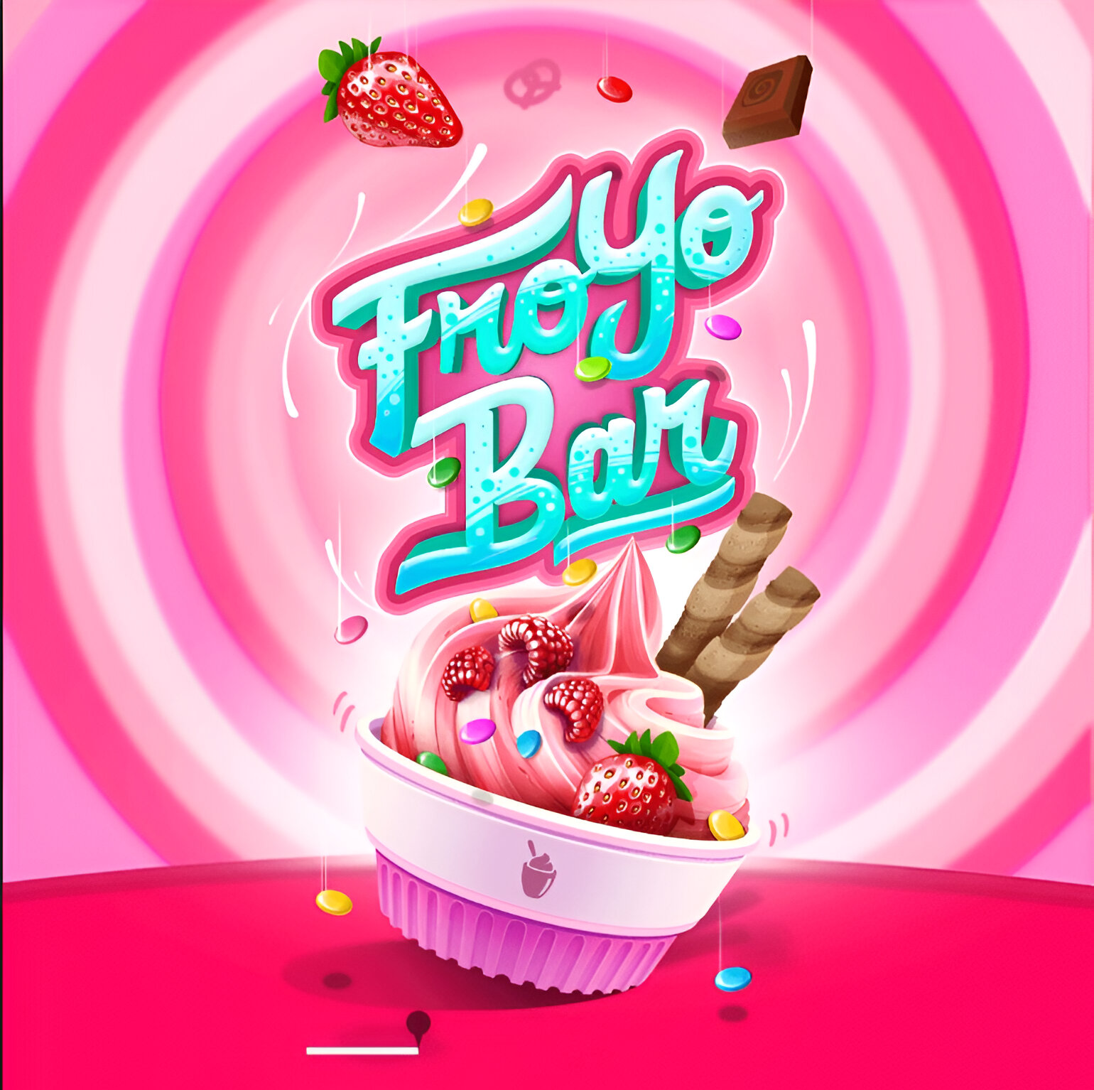 Image FroYo Bar - Play Free Online Cooking Game