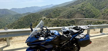 2022 SUZUKI GSX-S1000GT+ motorcycle for rent near Los Angeles, CA