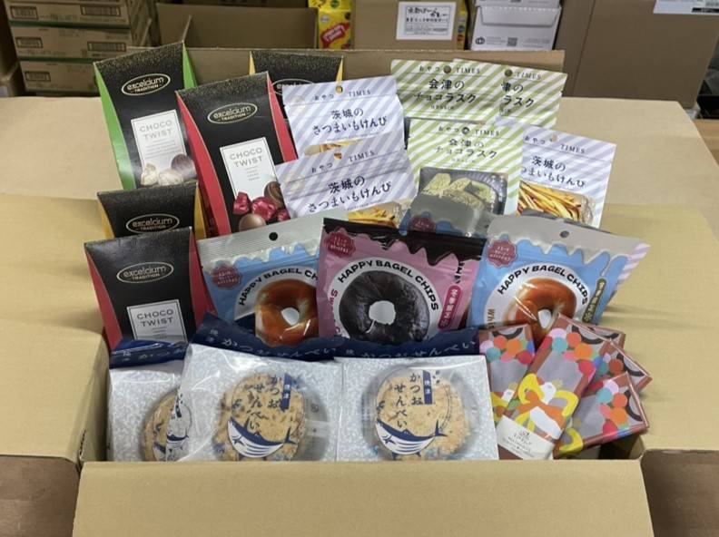 お菓子の不定期便｜商品内容例