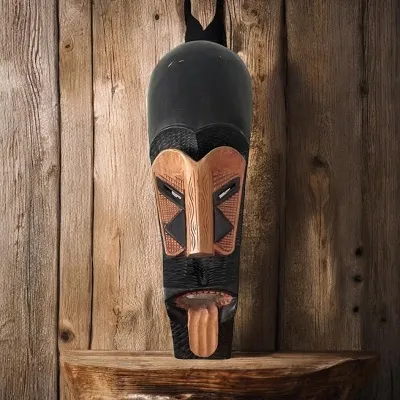 African Handcrafted Tribal Wooden Mask