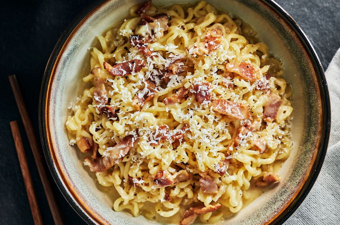 Ramen Carbonara