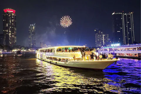 Chao Phraya River Sunset Cruise Tour Admission Ticket