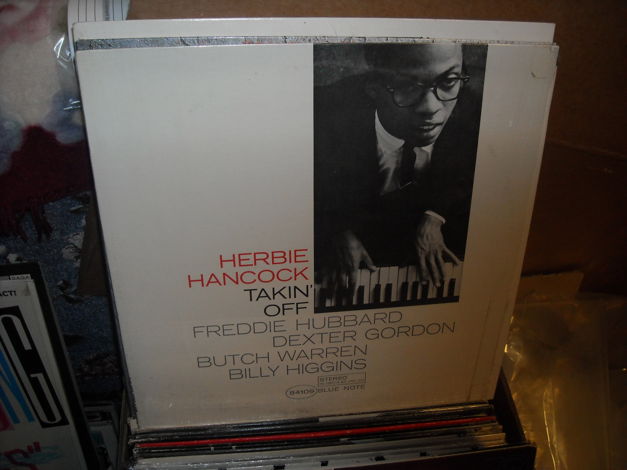 (lec) Herbie Hancock -  Takin' Off Blue Note LP (c)