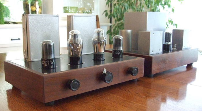 Custom 5Y3/6SN7/76  or 37 tube line stage  preamp with ...