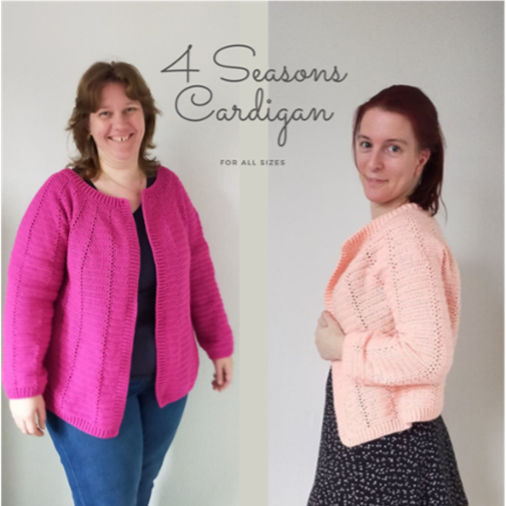 4 Seasons Cardigan NL

Translation:
4 Seasons Cardigan NL