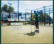 START TO PADEL