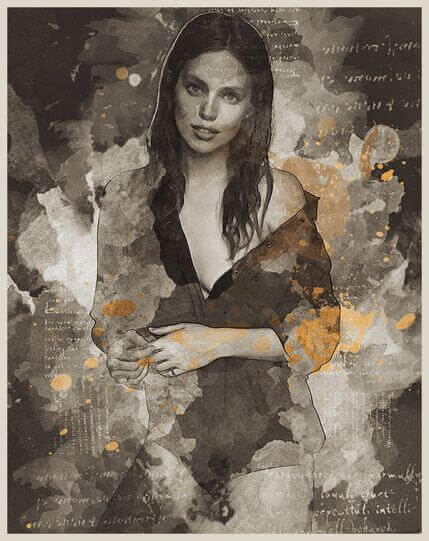 Mixed Graphics Фотошоп экшен - микширование цветов и гранж стиль