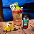 royal rose strawberry fennel cocktail