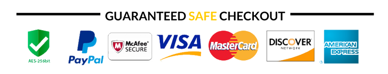 Guaranteed safe checkout logo - cervicloud