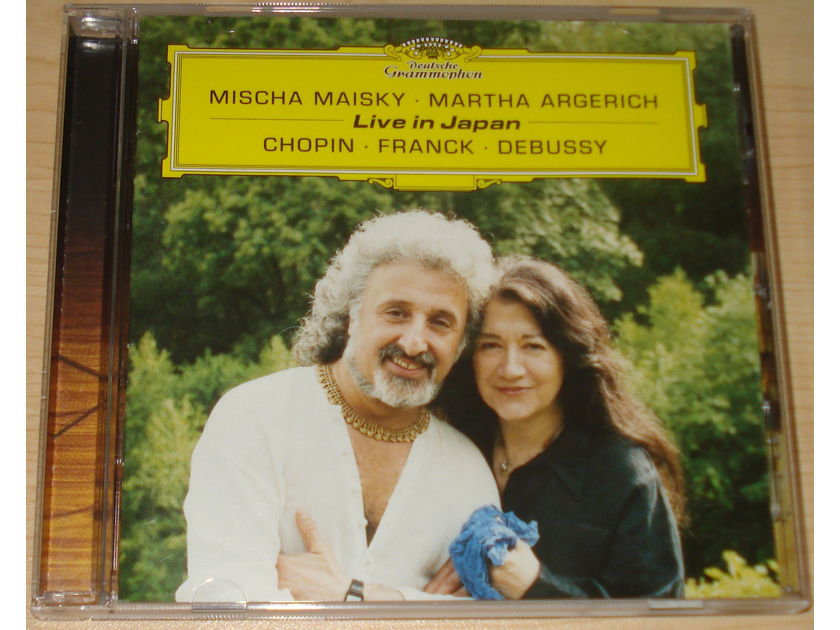 Martha Argerich Mischa Maisky - Live in Japan Chopin Franck Debussy DG CD