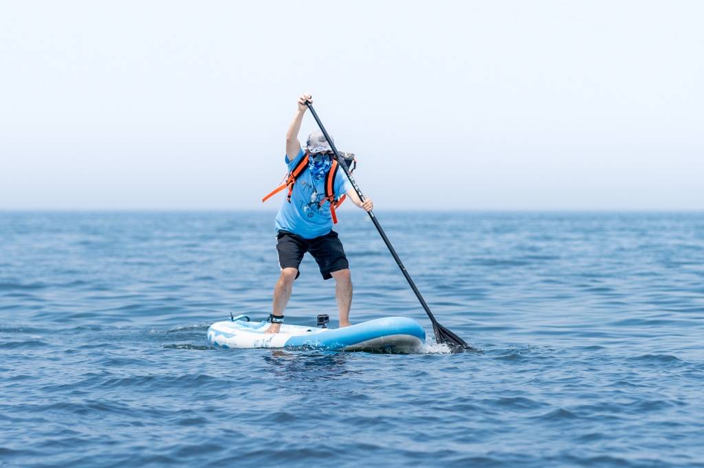 Funwater blow up paddle boards for adults with stroke power
