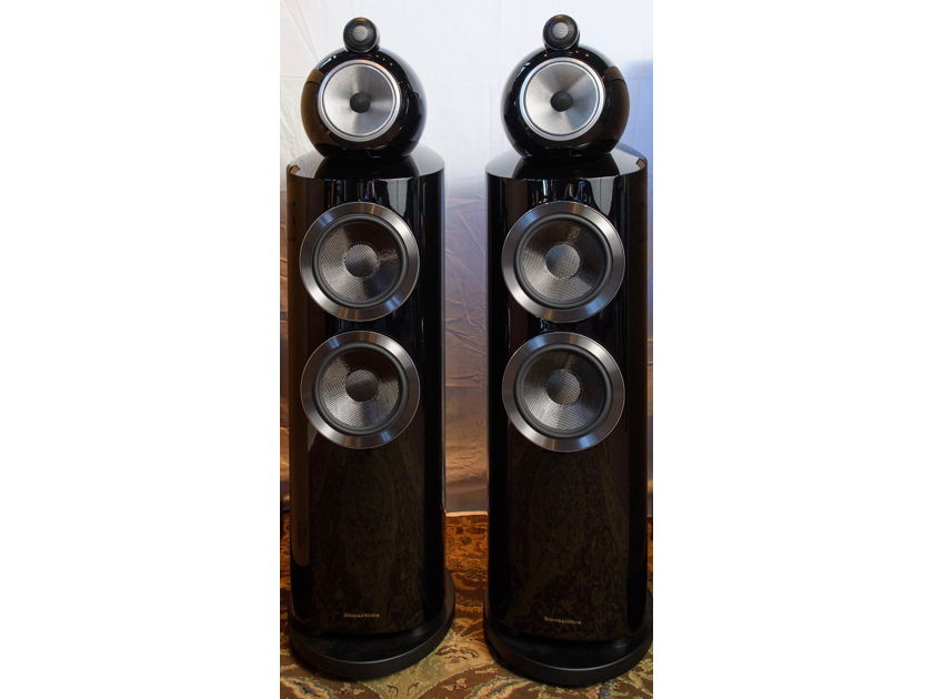 Bowers and Wilkins 803 D3 Pair - Gloss Black