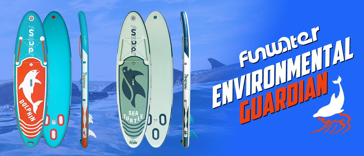 Funwater protection paddle board bring eco-friendly on water in Canada