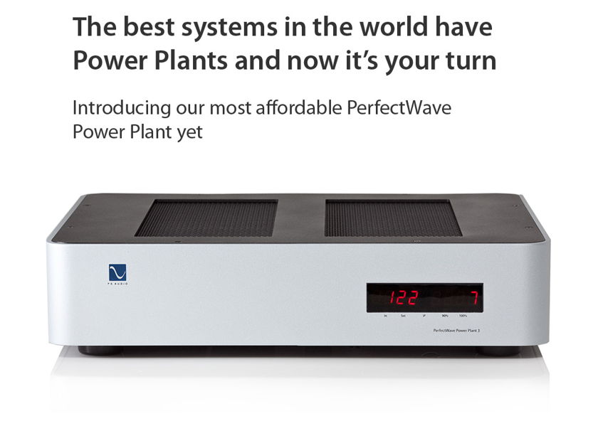 PS Audio P3  New Power regenerators available