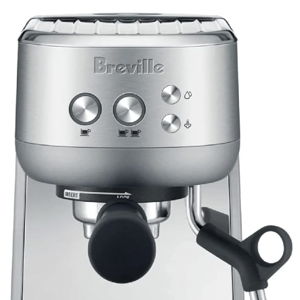 Breville the Bambino Espresso Machine with Auto Milk Frother, Espresso Maker with Seconds Heat Up, Cappuccino & Latte Machine for Home, BES450BSS, Brushed Stainless Steel