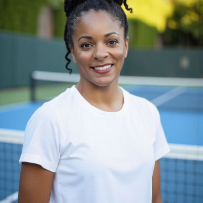 Photo generated by Secta Labs in style of Pickleball Portraits