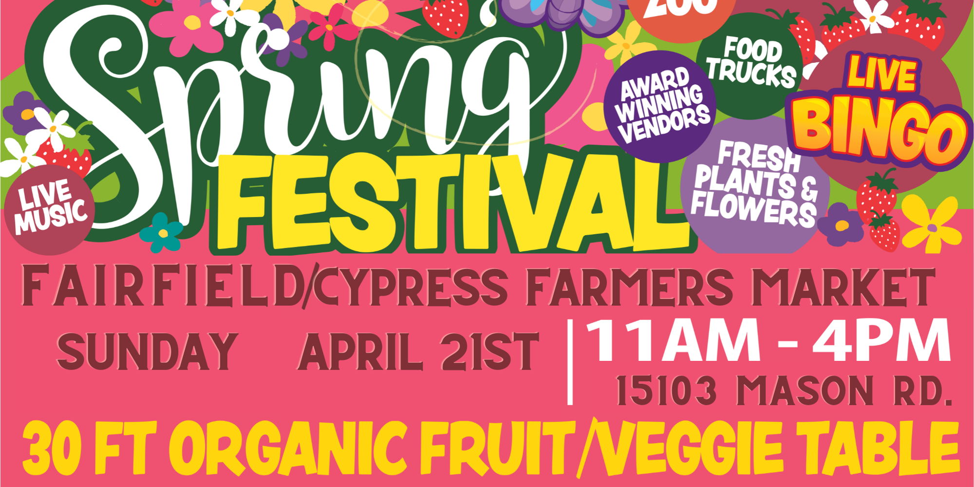 Fairfield Spring Festival promotional image