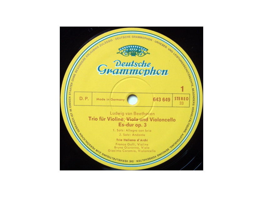 DG / Beethoven Edition, - Complete String Trios, MINT, 3LP Box Set!