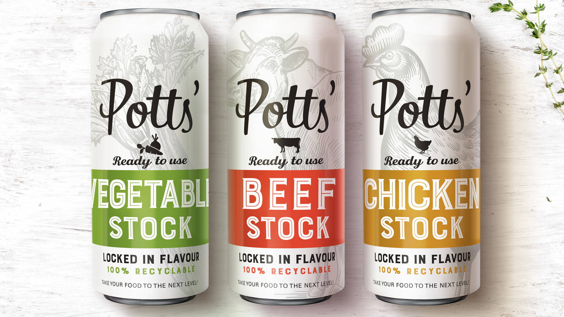 Featured image for Potts’ Takes Stock, Debuts Aluminum Packaging