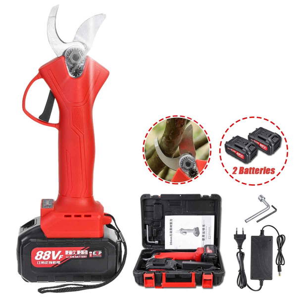 Electric telescopic pruning shears