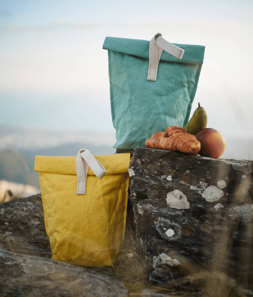 heyholi Lunchbags Mint und Gelb
