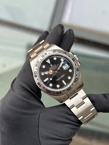 Rolex Explorer II Black Dial Oyster Bracelet