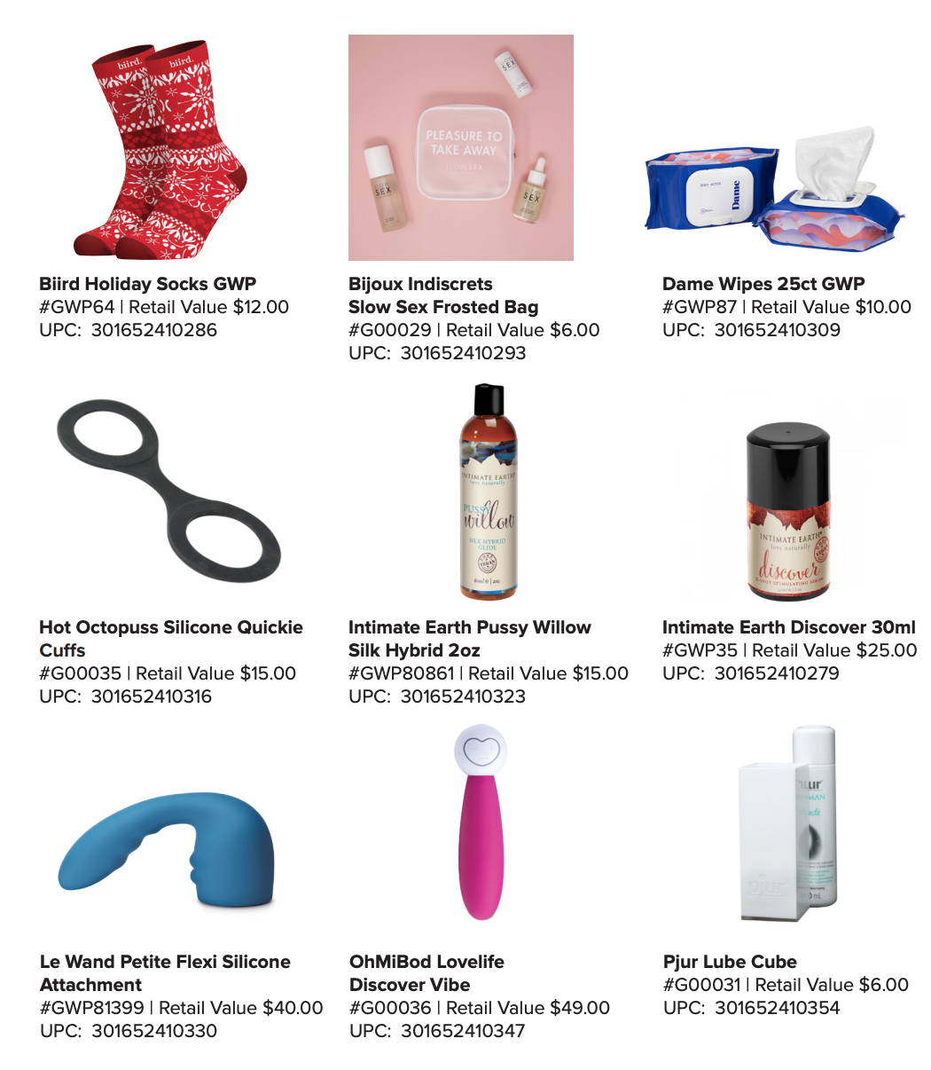 Free Gift with Purchase Black Friday Cyber Monday Sale