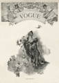 Vogue Fashion magazine old cover