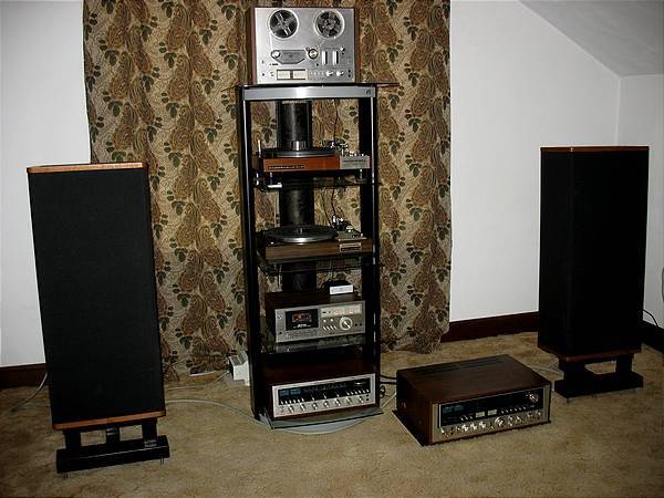 View of vintage gear