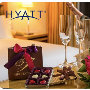 Hyatt Gift Card for Honeymoon
