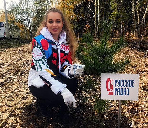 «Русское Радио» и певица SOYANA приняли участие в акции «Сохраним лес» - Новости радио OnAir.ru