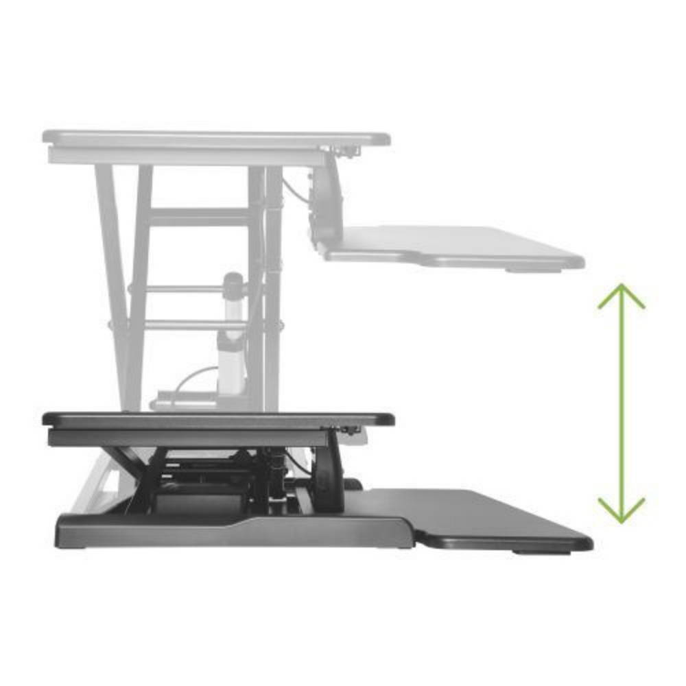 electric powered standing desk