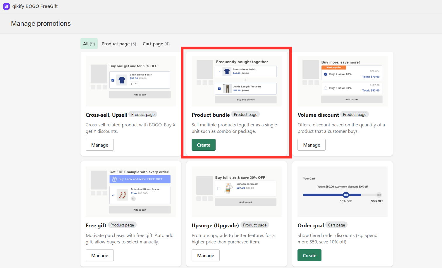 how to create bundle product in shopify