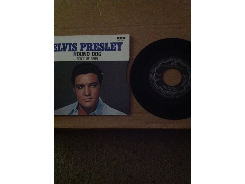 Elvis Presley - Hound Dog/Don't Be Cruel RCA Records Canada 45 Single  With Picture Sleeve Vinyl NM