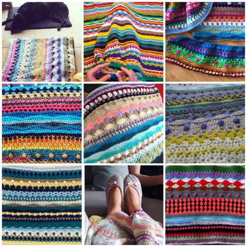 Seaside Stash Busting Decke von Eleonora Tully