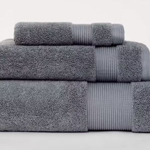3-Piece Bath Towel Set - SLATE