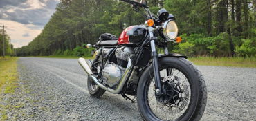 2020 ROYAL ENFIELD INT650 motorcycle for rent near Cookstown, NJ