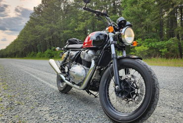2020 ROYAL ENFIELD INT650 motorcycle for rent near Cookstown, NJ