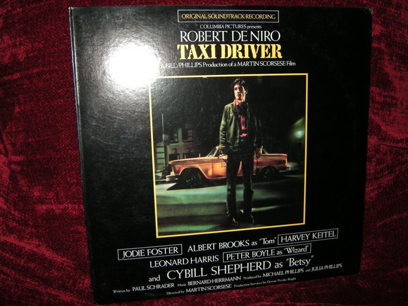 Bernard Hermann, - "Taxi Driver", Original  Soundtrack Recording, Arista AL5-8179