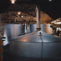 Cuve de brassage Mash Tun de la distillerie Glengyle sur la péninsule de Kintyre dans la région de Campbeltown en Ecosse