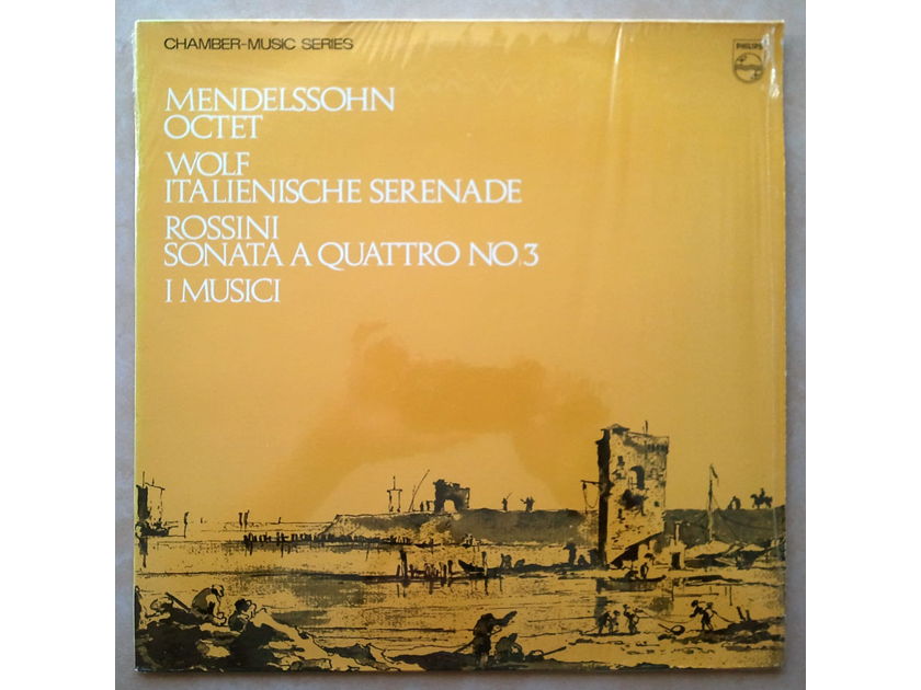 PHILIPS | I MUSICI/MENDELSSOHN - Octet/WOLF Italian Serenade/ROSSINI Sonatas for Strings No. 3 / NM
