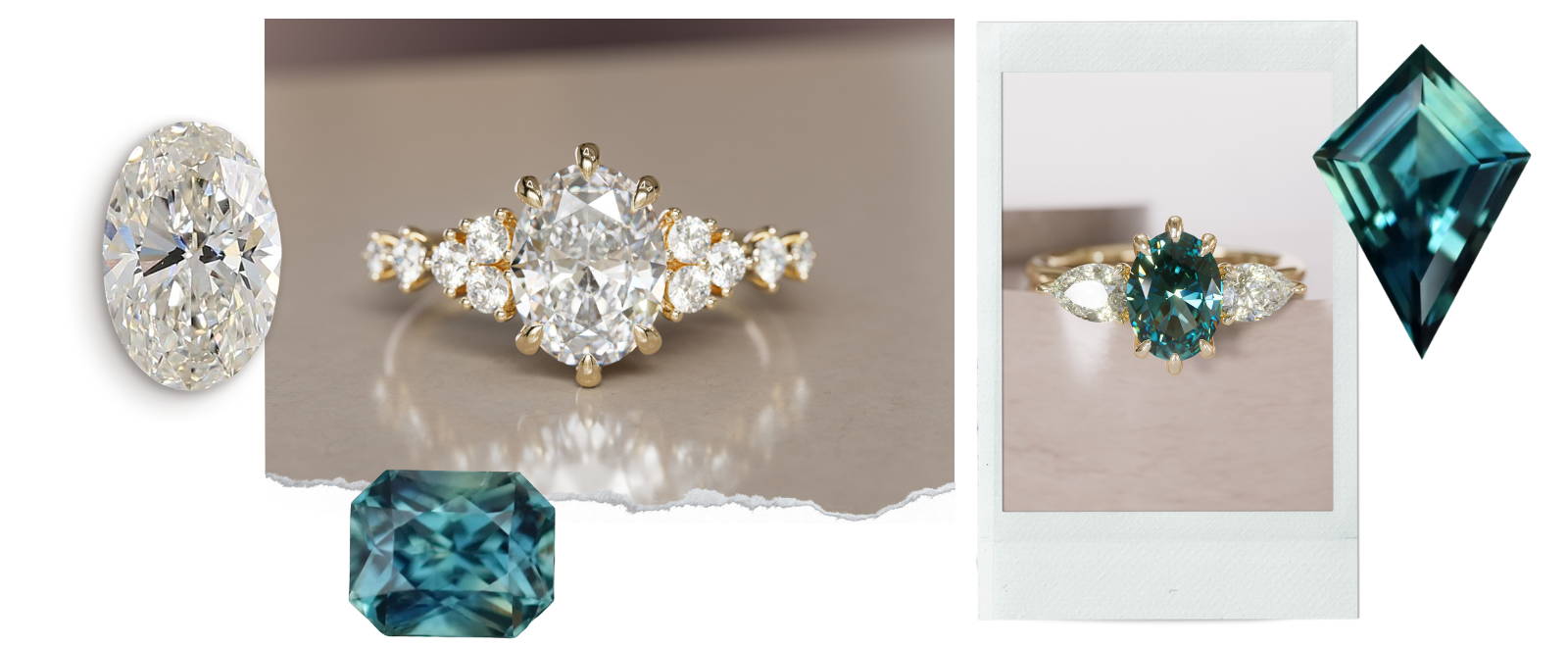 unique engagement rings