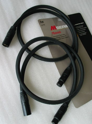Monster Cable M Series M1000i XLR Balanced interconnect...