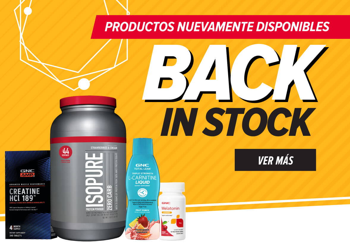 Productos de nuevo en stock